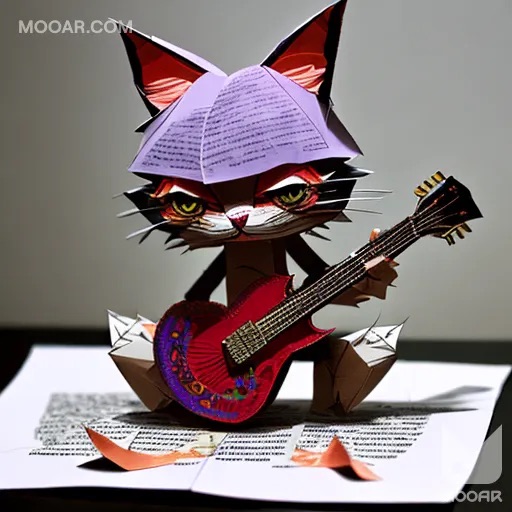 Goblin cat "guitarrista E"