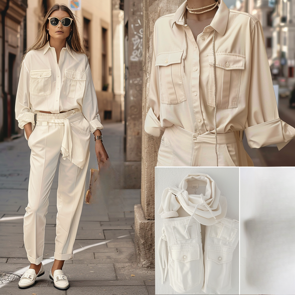 Street Style Fashion: Effortless Elegance in Neutral Tones