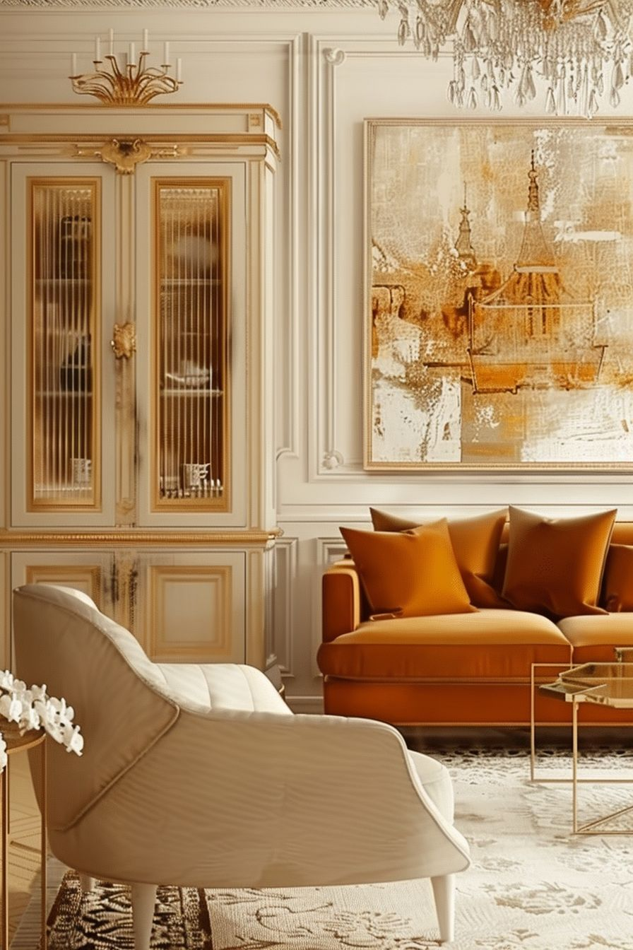 Charming French Country Living Room Inspiration