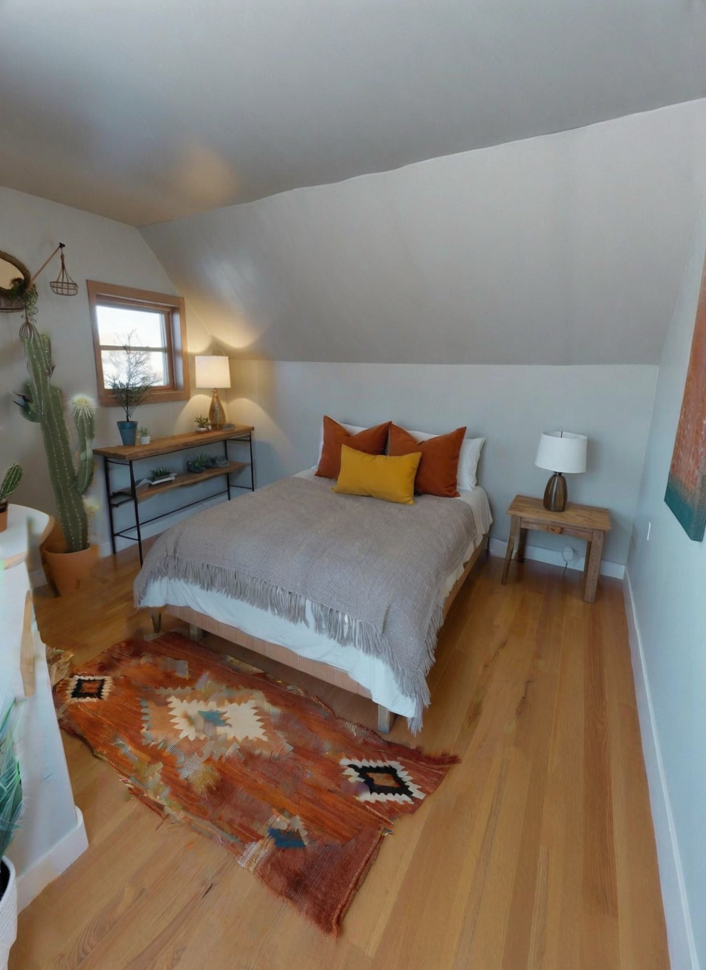Cozy Southwestern Bedroom with Warm Earthy Tones