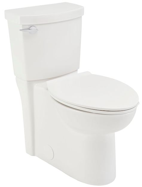 Dual-Flush 1.28 GPF Round One-Piece Toilet (Seat Included)