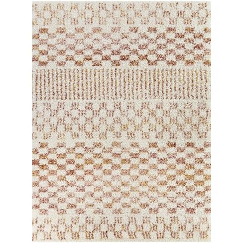 Mendieta Checkered Shag Kids' Rug - Balta Rugs