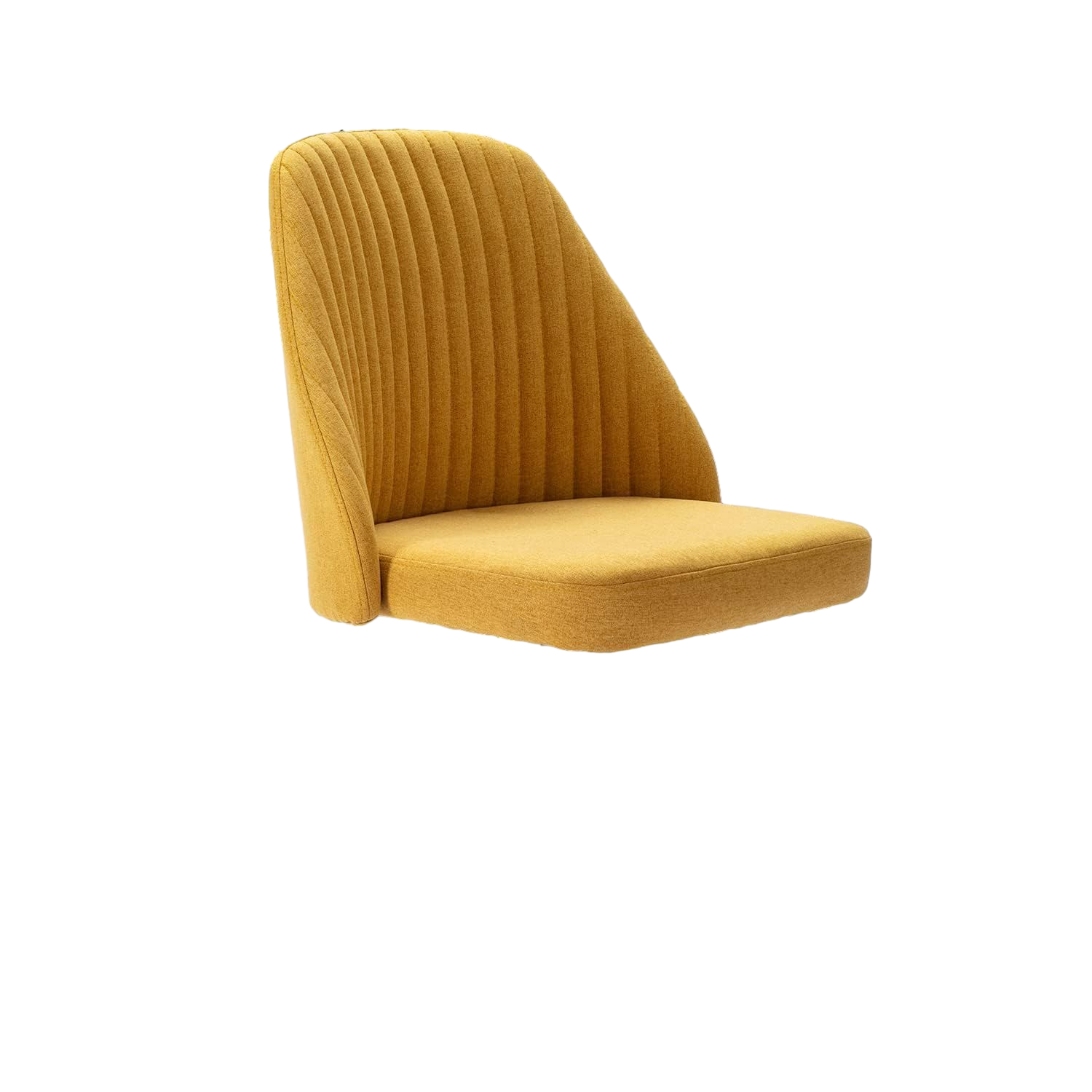 SMUG Home Office Desk Chair, Office Chairs Desk Chair Rolling Task Chair Computer Chair Adjustable with Wheels Armless for Bedroom, Vanity Chair for Makeup Room, Living Room Yellow