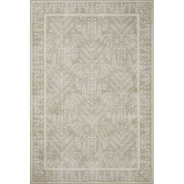 Rifle Paper Co. x Loloi Maison Bough Natural Rug