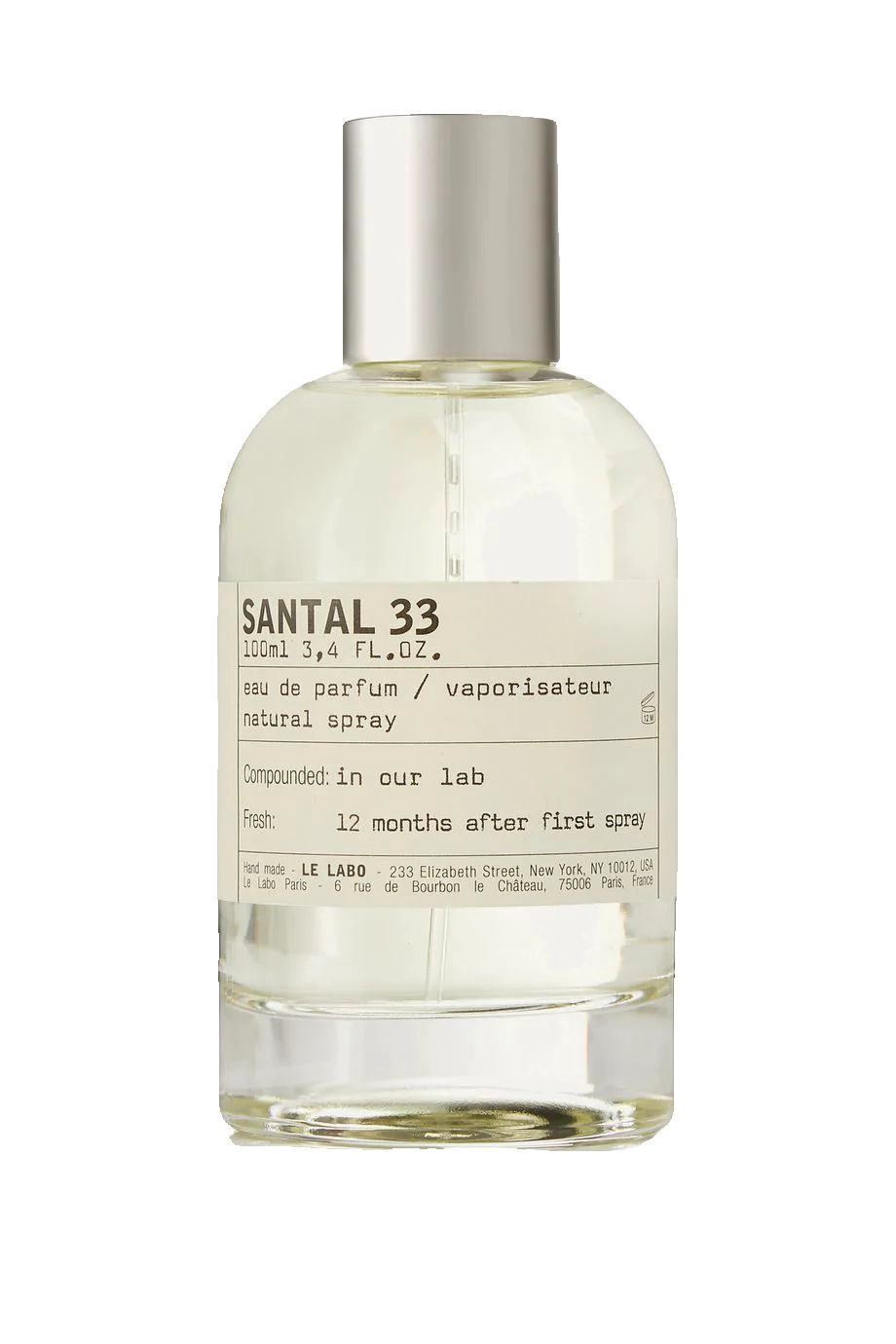 Amazon - Le Labo Santal 33 Eau de Parfum 3.4oz/100ml