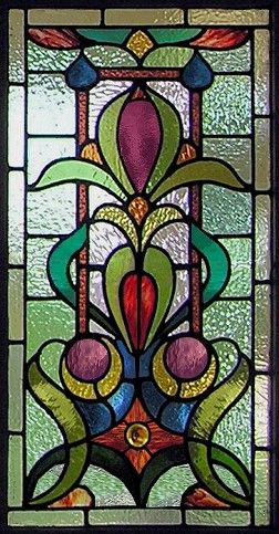 Victorian Stained Glass WIndow
