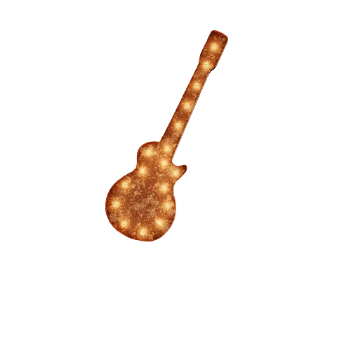 Encina Guitar Marquee Sign