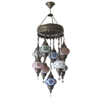 Bungalow Rose Wagon Wheel Chandelier