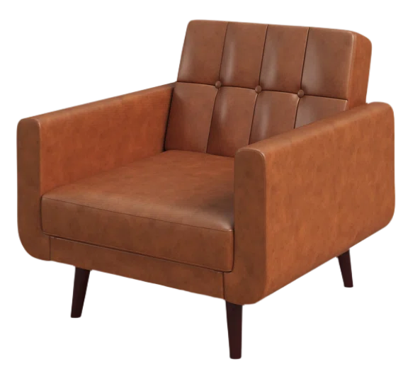 Mercury row teen gauge tufted armchair