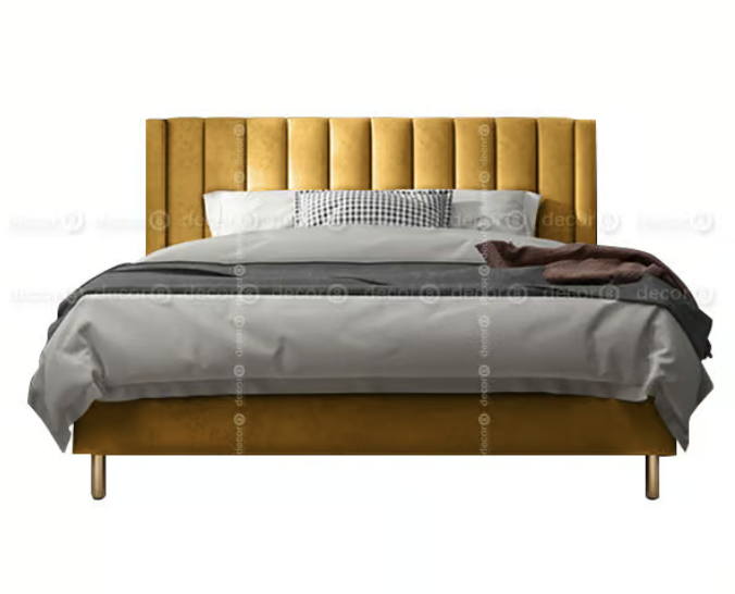 Westminster Luxury Velvet Bed - More Colors & Sizes - Modern Design Bed Hong Kong - Bed Sale Hong Kong Furniture Outlet