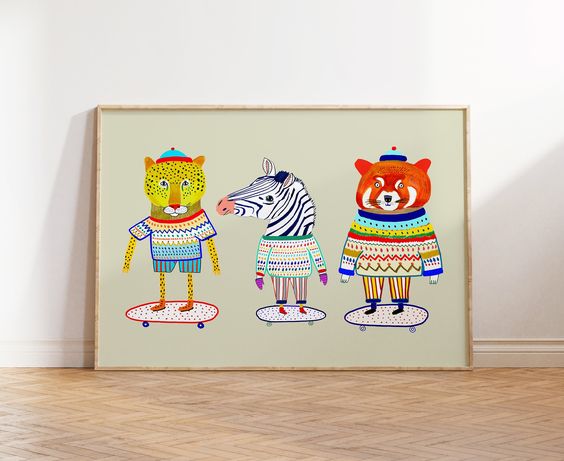 Art Print For Children Wall Decor