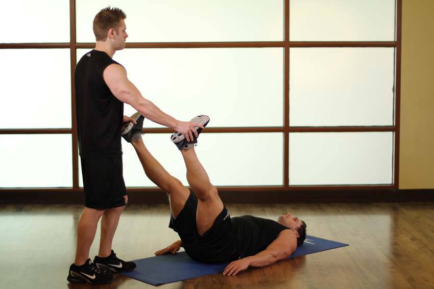 Adductor/Groin — end position, working the adductors