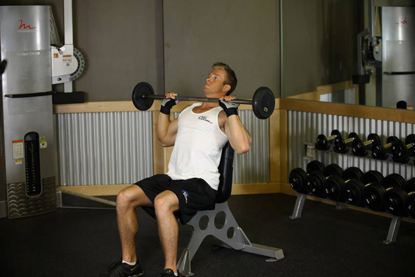 Bradford/Rocky Presses — starting position, working the shoulders
