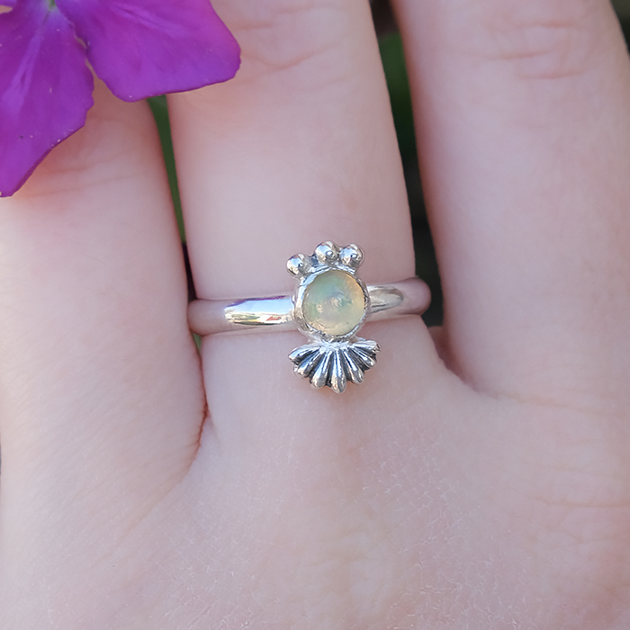Anello opale