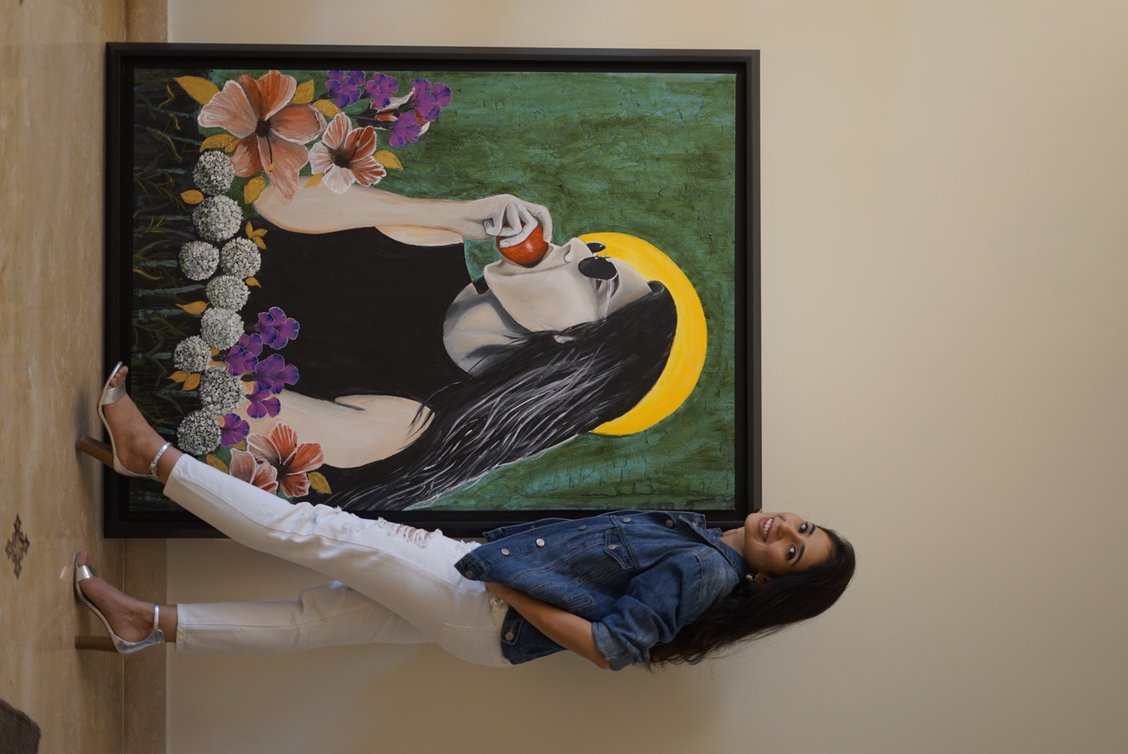 Portrait of the artist, Moonmoon
