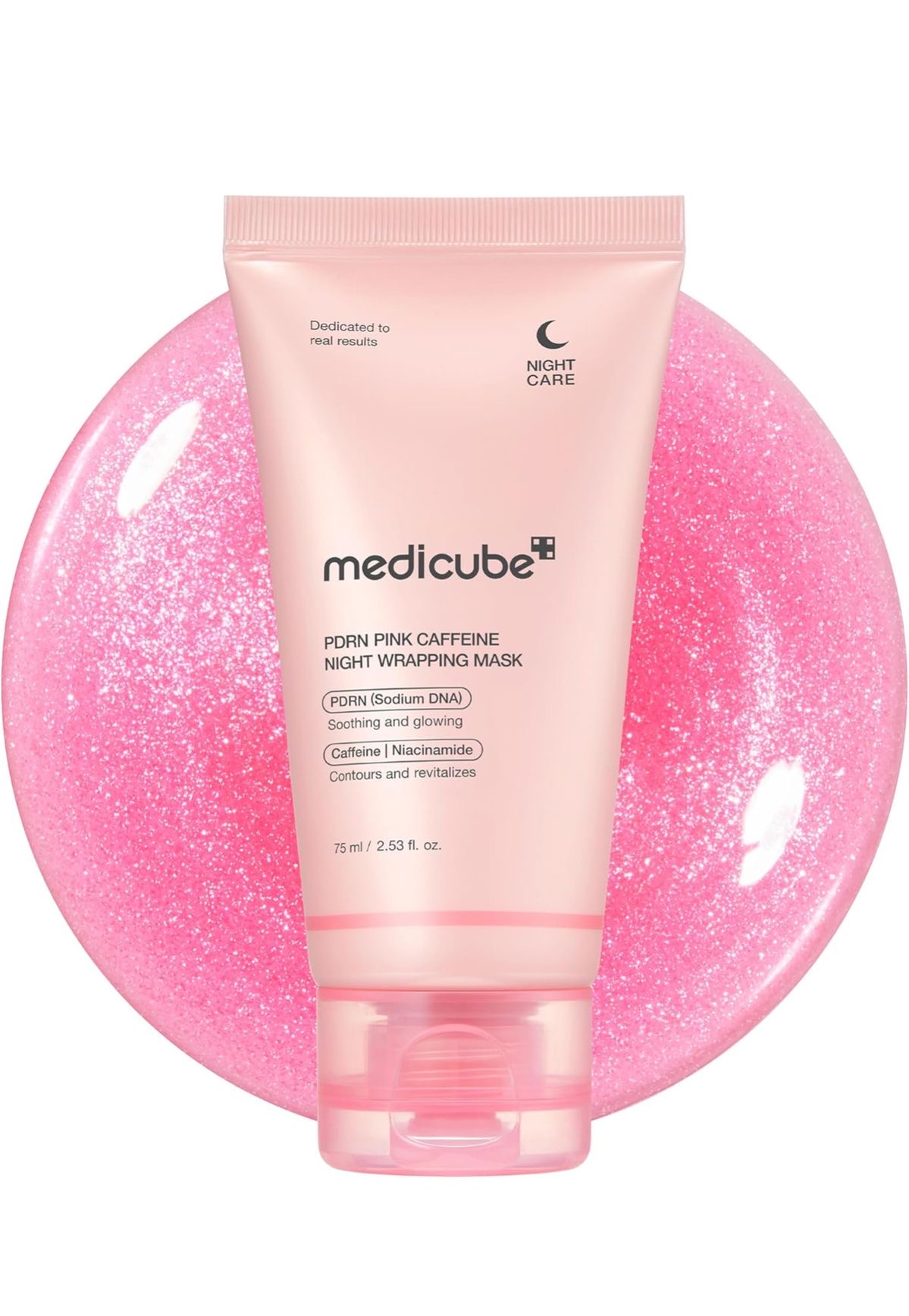 Medicube PDRN Pink Caffeine Night Wrapping Mask