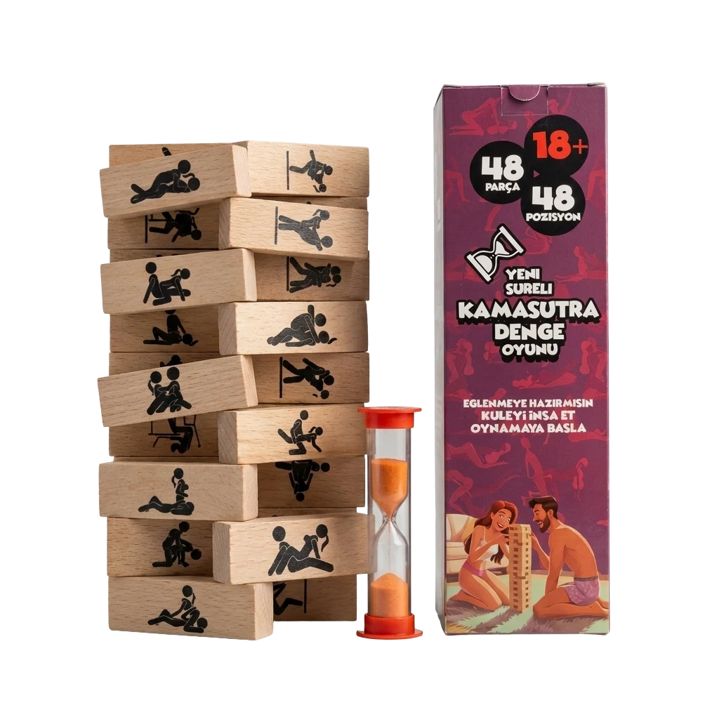 Kamasutra Denge Oyunu 48 Pozisyonlu Yetişkin Eğlence Oyunu