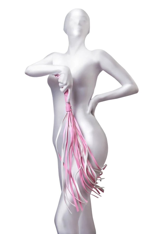 Anonymo Deri Kırbaç - Pembe