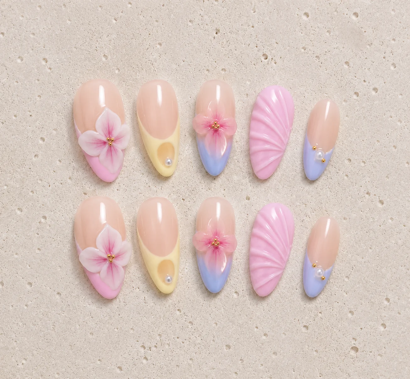 Pastel Bloom Shell
