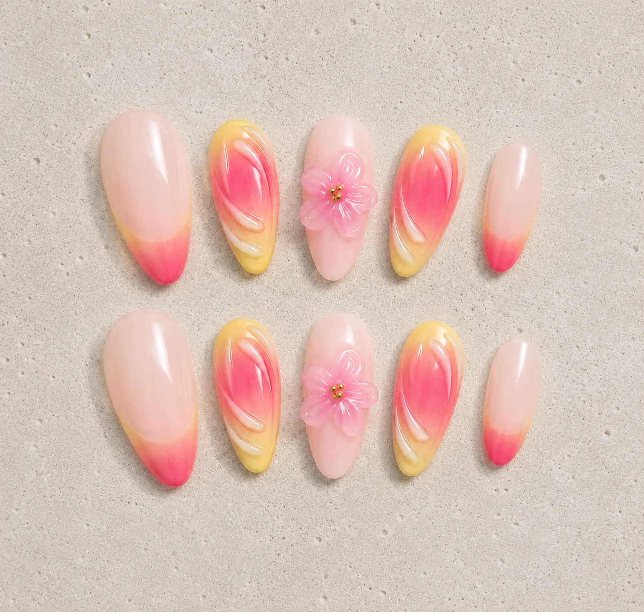 Sunset Bloom Petals