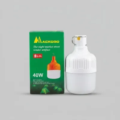 BOMBILLO RECARGABLE 40W
