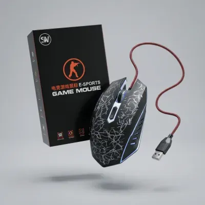 MOUSE GAMER E-SPORTS/5 BOTONES