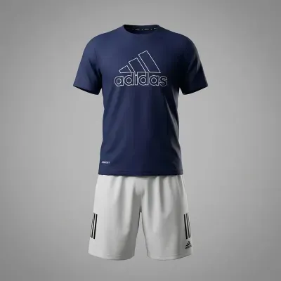 FRANELA Y SHORT ADIDAS