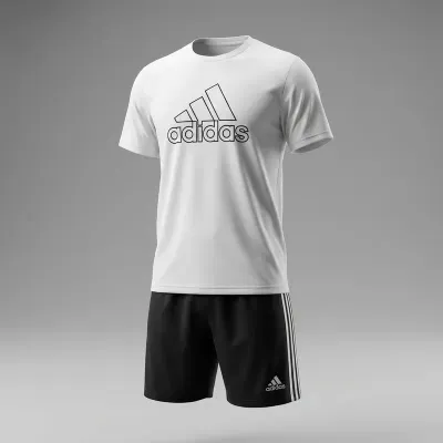 FRANELA Y SHORT ADIDAS