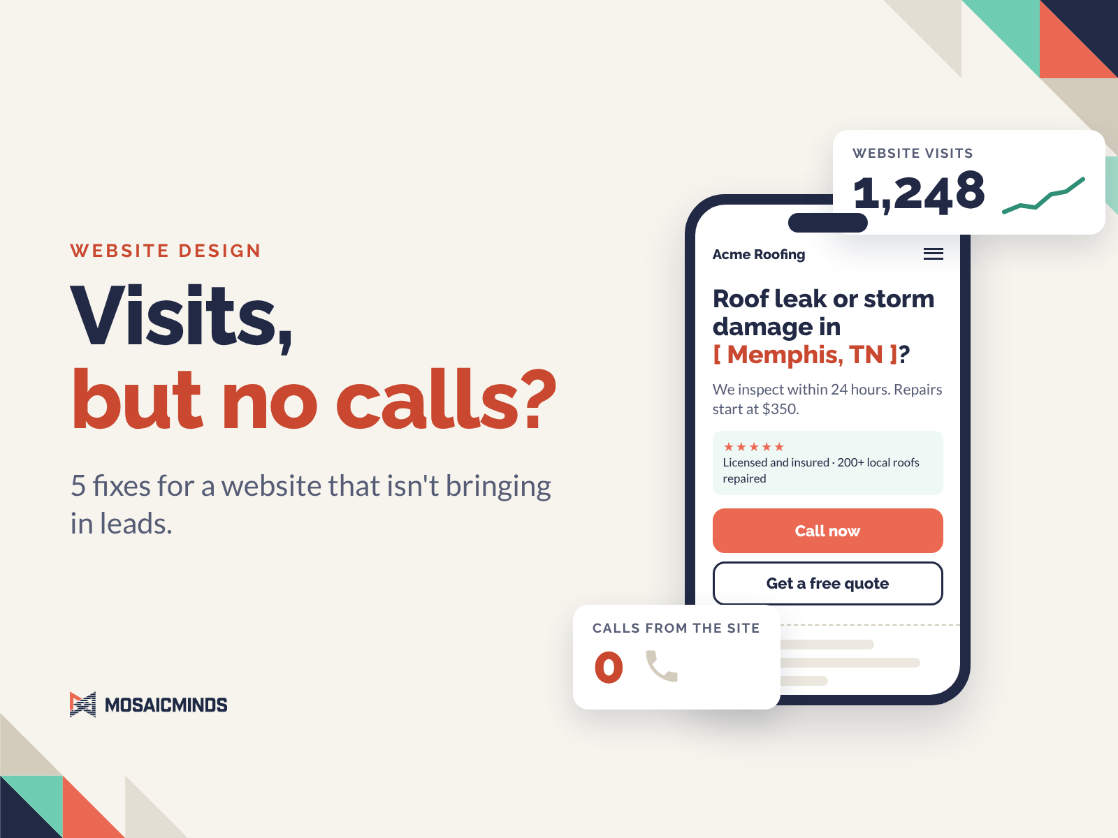 Why Your Memphis Website Isn't Generating Leads