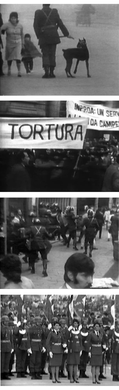 Гастон А. Анселовичи (Коллектив Cine Ojo), «Мемуары каждодневной войны», фильм на 16-мм пленке, в формате DVD, цвет, звук, 29 мин. 32 сек, 1986