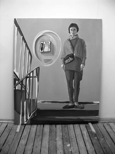 Вероника Рудьева-Рязанцева. «Без названия», из серии «Королева секонд-хэнда», холст, масло, 2008
