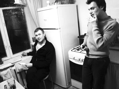 Петр Быстров и Кирилл Преображенский в галерее «Черемушки»