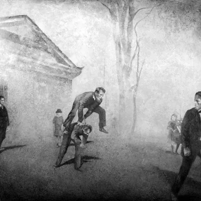 Богдан Мамонов. «Чехарда», из проекта «Транквилизация памяти», смешанная техника, 2007