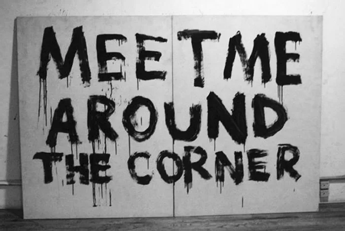 Дэн Колен. Meet Me Around the Corner. 2007. Живопись, доска, эмаль