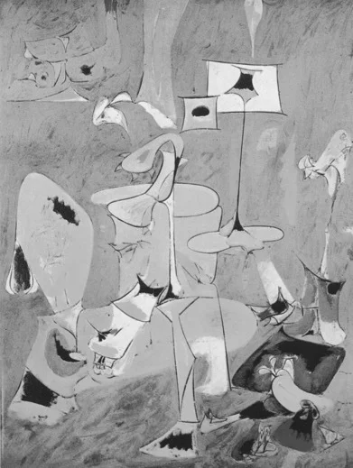 Арчил Горки. Помолвка. 1947. Холст, масло
