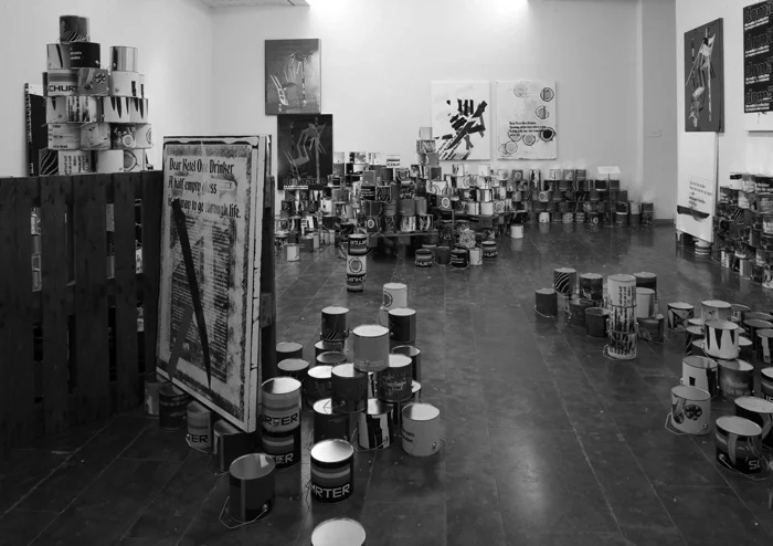 Уид Гайтон, Келли Уокер. «Dear Ketel One Drinker…», вид экспозиции, 2005