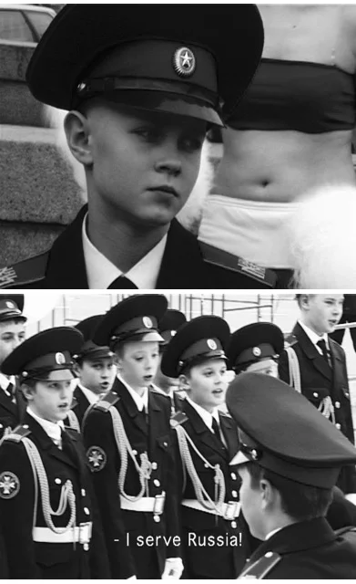 Ольга Чернышева. Марш. 2005. Видео, 7 минут 30 секунд. Предоставлено автором