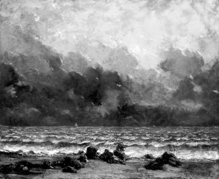 Гюстав Курбе. «Море», 1873