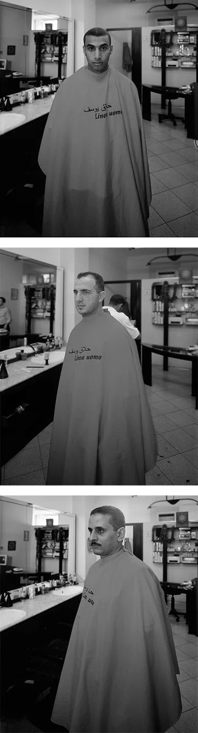 Марчелло Малоберти. “Марчелло приезжает на поезде”, фотопечать, 2001. Предоставлено Galleria Raffaella Cortese, Милан