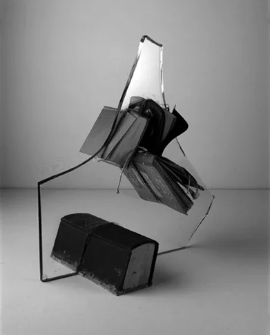 Джон Латам. «Господь всемогущ» (№1). Стекло, книга, силикон, 2005