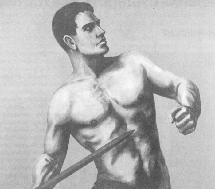 Георгий Гурьянов. Копьеметатель. 1993