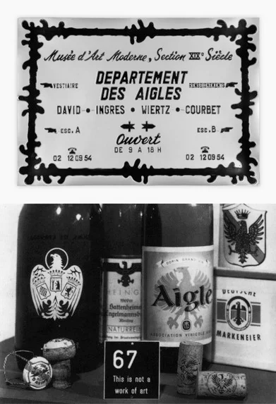 Марсель Бротарс. «Музей современного искусства. Отдел орлов», 1968