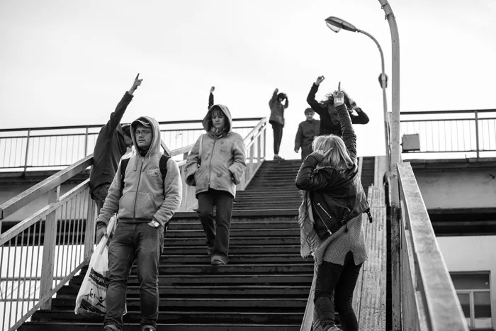 Всеволод Лисовский и ТЕАТР.DOC. «Неявные воздействия» (2016 – настоящее время). Фотографии спектакля. Фото предоставлено ТЕАТР.DOC