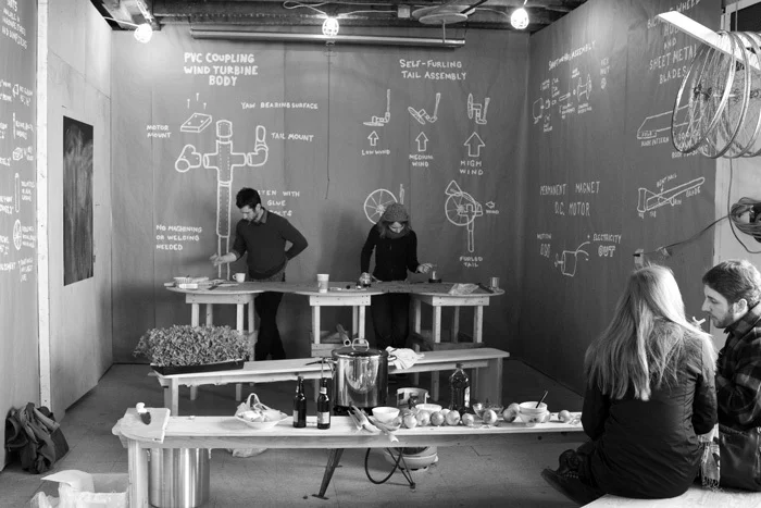 «Futurefarmers». «Soil Kitchen», 2013. Фотография помещения, Филадельфия