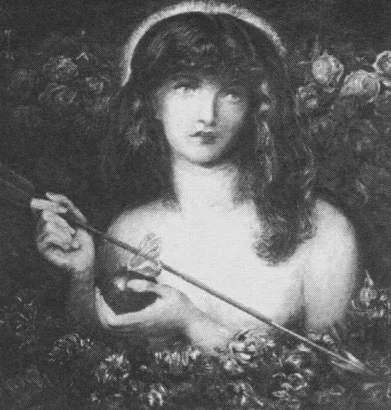 Данте Габриаэль Россетти. Venus Verticordia. 1870 г.