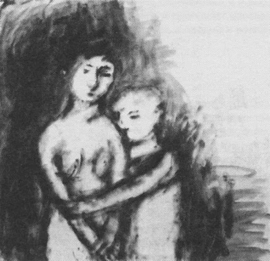 Любовь Жуховичер. Утешение. 1995 г.