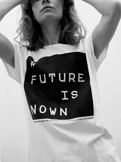 Антон Бунденко «Майка члена команды Futureisnown», 2017. Хлопок, шелкография