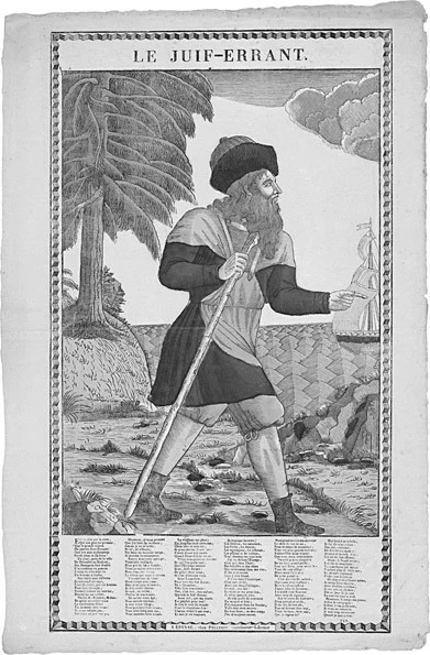 «Странствующий Еврей», 1826–1830. Гравер Франсуа Жоржин. Франция