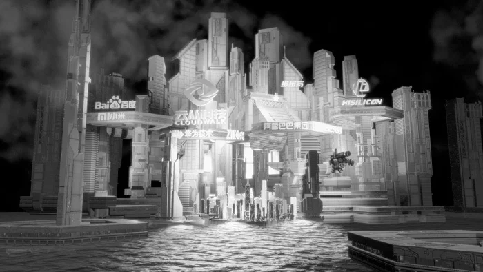 Zheng Mahler (в сотрудничестве с Рейджиро Аояма) «Nostalgia Machines», 2019. Кадр из 3D анимации. Предоставлено автором текста