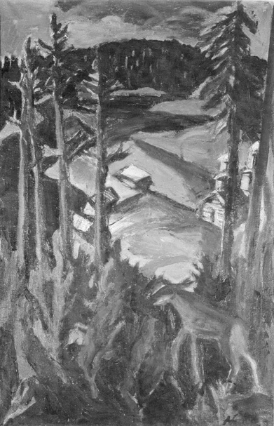 Николай Андронов «На севере», 1988